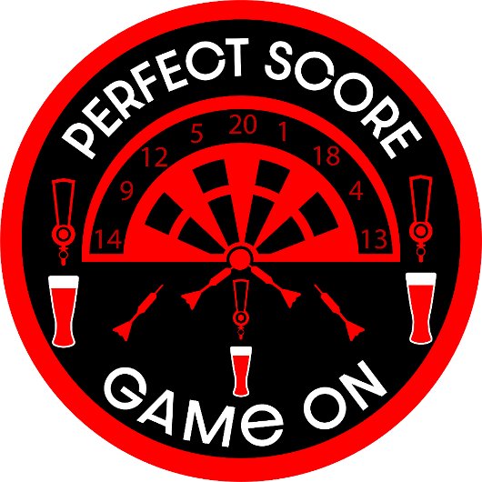 Dartboard Game-Geschenk Dartscheibe