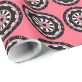 Dartboard Geschenkpapier (Rolleneckpunkt)