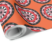 Dartboard Geschenkpapier (Rolleneckpunkt)