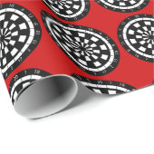 Dartboard Geschenkpapier (Rolleneckpunkt)