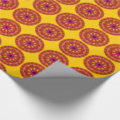 Dartboard Geschenkpapier (Ecke)