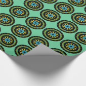 Dartboard Geschenkpapier (Ecke)