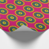 Dartboard Geschenkpapier (Ecke)