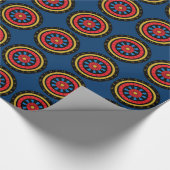 Dartboard Geschenkpapier (Ecke)