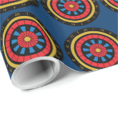 Dartboard Geschenkpapier (Rolleneckpunkt)