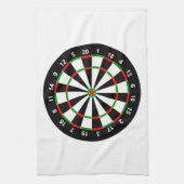 Dartboard Geschirrtuch (Vertikal)