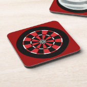 Dartboard Getränkeuntersetzer (Linke Seite)