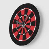 Dartboard Große Wanduhr (Winkel)