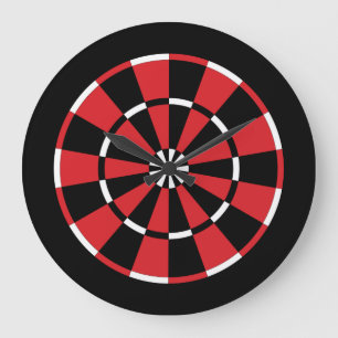 Dartboard Große Wanduhr