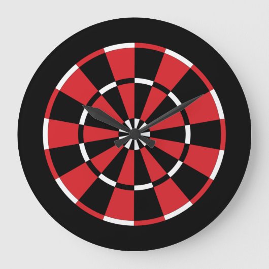 Dartboard Große Wanduhr (Vorderseite)