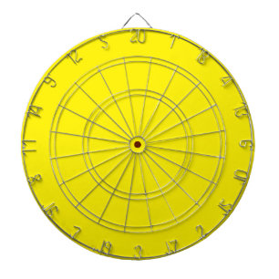 Dartboard Happy Yellow Dartscheibe
