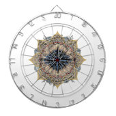 Dartboard historisches türkisches Motiv Dartscheibe (vorne)