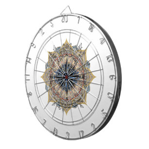 Dartboard historisches türkisches Motiv Dartscheibe