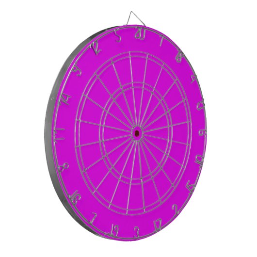 Dartboard Hot Pink Dartscheibe (Vorderseite Links)