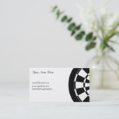 Dartboard, Ihr Name hier, Visitenkarte (Stehend Vorderseite)