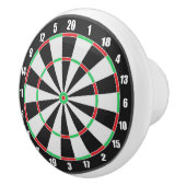 Dartboard Kabinett- oder Druckknopfscheibe Keramikknauf (Rechts)