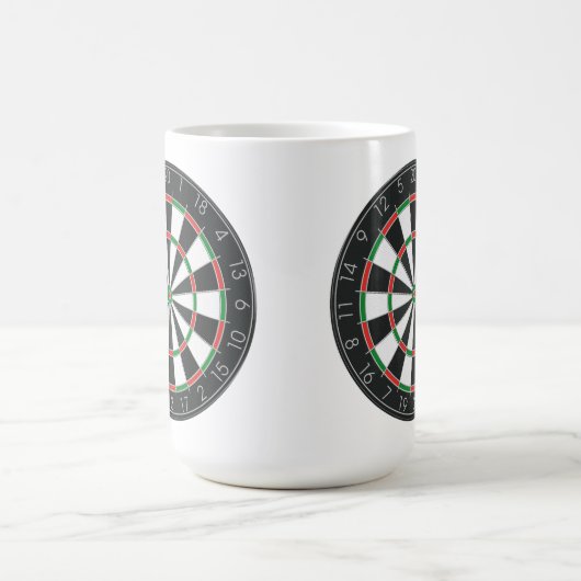 Dartboard Kaffeetasse (Mittel)