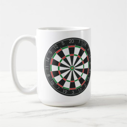 Dartboard Kaffeetasse (Links)
