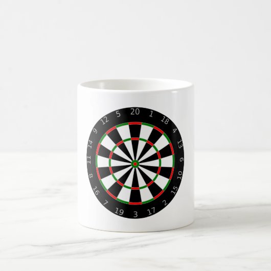 Dartboard Kaffeetasse (Mittel)