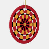 Dartboard Keramik Ornament (Rechts)