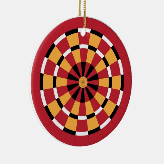 Dartboard Keramik Ornament (Rechts)
