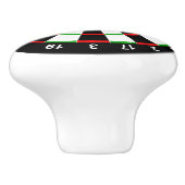 Dartboard Keramikknauf (Seitenansicht)