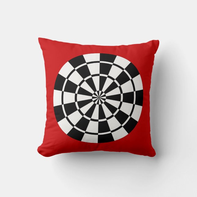 Dartboard Kissen (Vorderseite)
