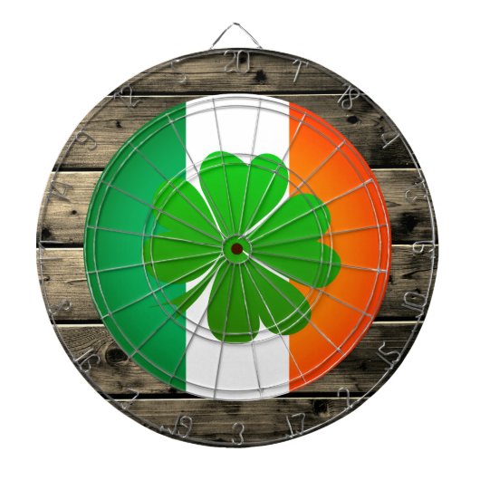 Dartboard & Kleeblatt Dartboard (Irish Flag) / Spi Dartscheibe (vorne)