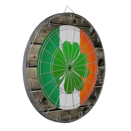 Dartboard & Kleeblatt Dartboard (Irish Flag) / Spi Dartscheibe (Vorderseite Links)