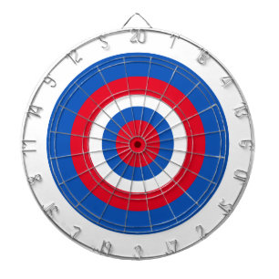 Dartboard - Konzentrische Ringe in WBR Dartscheibe