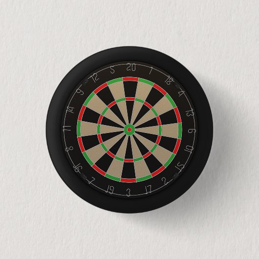 Dartboard Lover Button (Vorderseite)