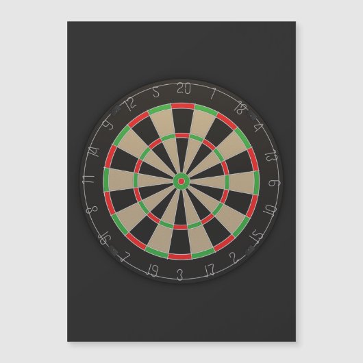 Dartboard Lover 🎯 😍 Darts Magnetkarte (Vorderseite)