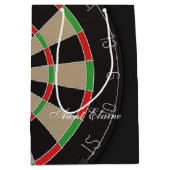 Dartboard Lover 🎯 😍 Darts Mittlere Geschenktüte (Vorderseite)