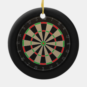 Dartboard Lover Keramikornament