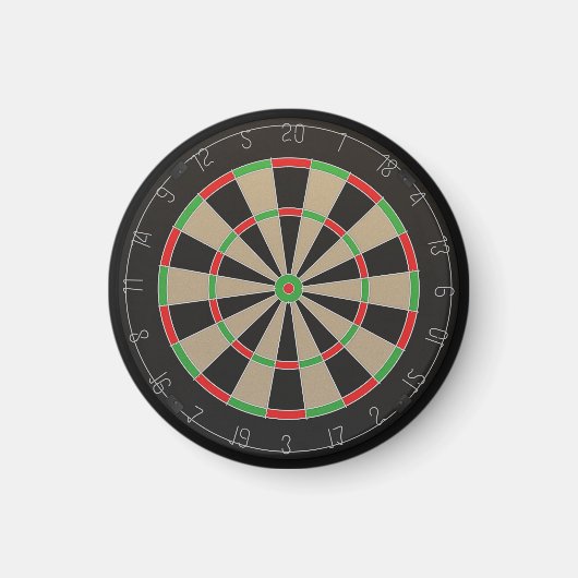 Dartboard Lover Magnet (Vorne)