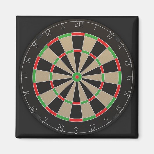 Dartboard Lover Magnet (Vorne)