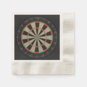 Dartboard Lover Serviette (Vorderseite)