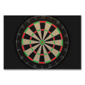Dartboard Lover Tischnummer (Rückseite)