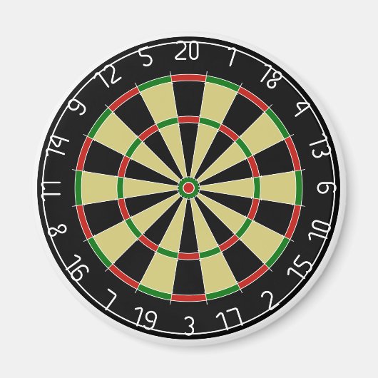 Dartboard Magnet (Vorne)