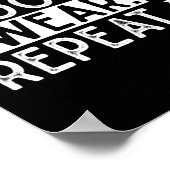 Dartboard Men Dart Player - Dartboard-Probleme Poster (Ecke)