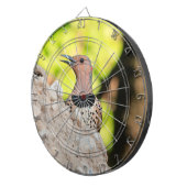 Dartboard mit Bild eines Nordflickers Dartscheibe (Vorderseite rechts)