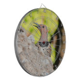 Dartboard mit Bild eines Nordflickers Dartscheibe (Vorderseite Links)