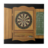 Dartboard mit Cricket-Bewertung Fliese (Vorderseite)