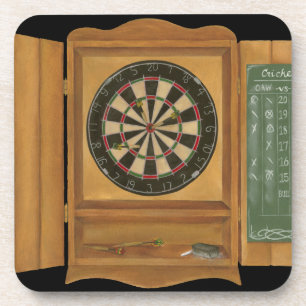 Dartboard mit Cricket-Bewertung Getränkeuntersetzer