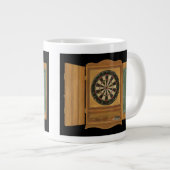 Dartboard mit Cricket-Bewertung Jumbo-Tasse (Vorderseite Rechts)