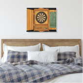 Dartboard mit Cricket-Bewertung Leinwanddruck (Insitu (Schlafzimmer))