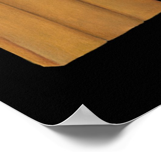 Dartboard mit Cricket-Bewertung Poster (Ecke)