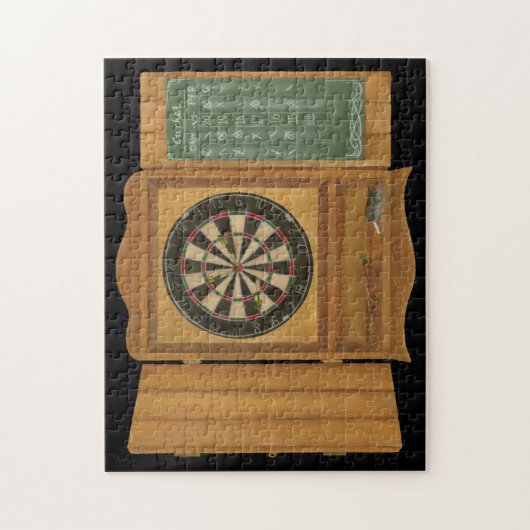Dartboard mit Cricket-Bewertung Puzzle (Vertikal)