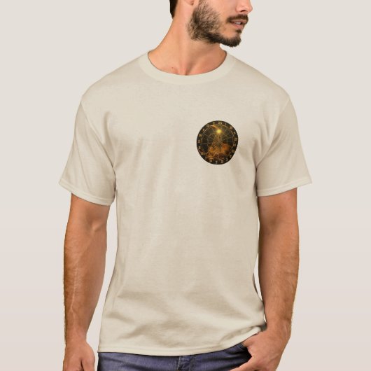 Dartboard mit Darts in die 180 Dartkunst T-Shirt (Vorderseite)
