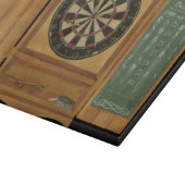Dartboard mit dem Kricket-Zählen Schneidebrett (Ecke)